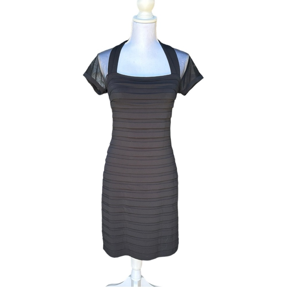 Maggy London Black Sheath Dress